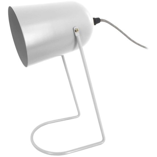 Lampe à poser en métal enchanté blanc