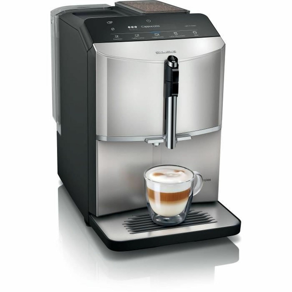 Machine à café siemens - 5 boissons, bac à grains 250g, réservoir d'eau 1,4l