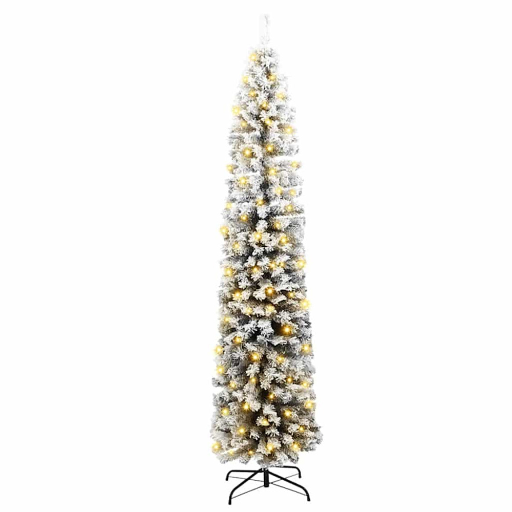 Sapin de noël artificiel vert 240 cm pvc et acier et plastique