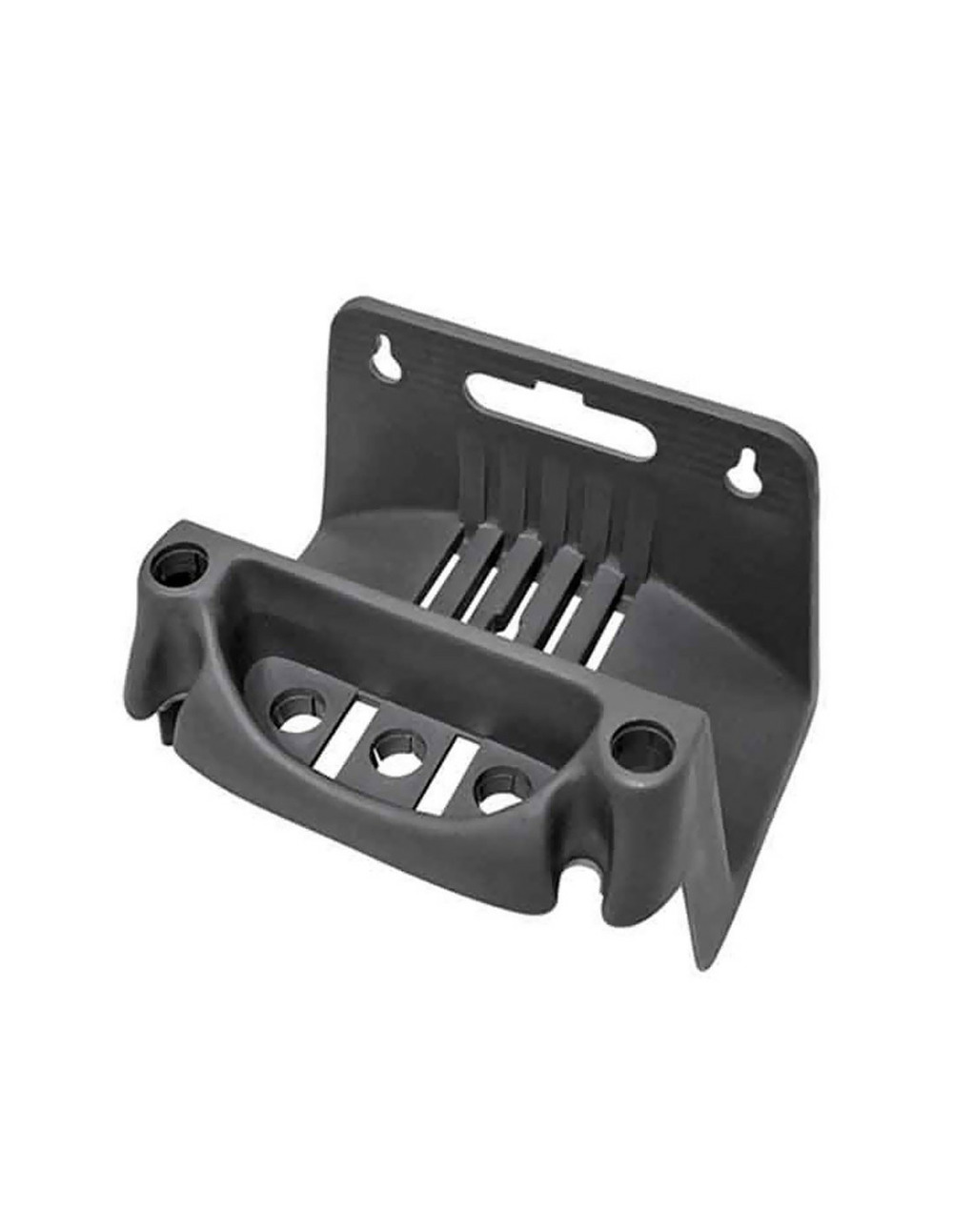 Support de tuyau mural en plastique 24x15x17cm edm