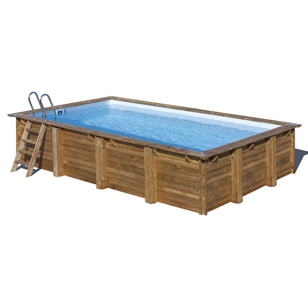 Piscine bois evora 6,20 x 4,20 x 1,33 m