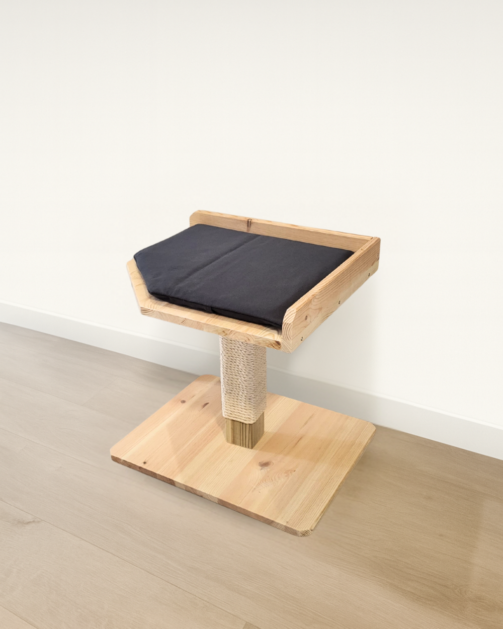 Perchoir pour chat hauteur 50cm ardoise