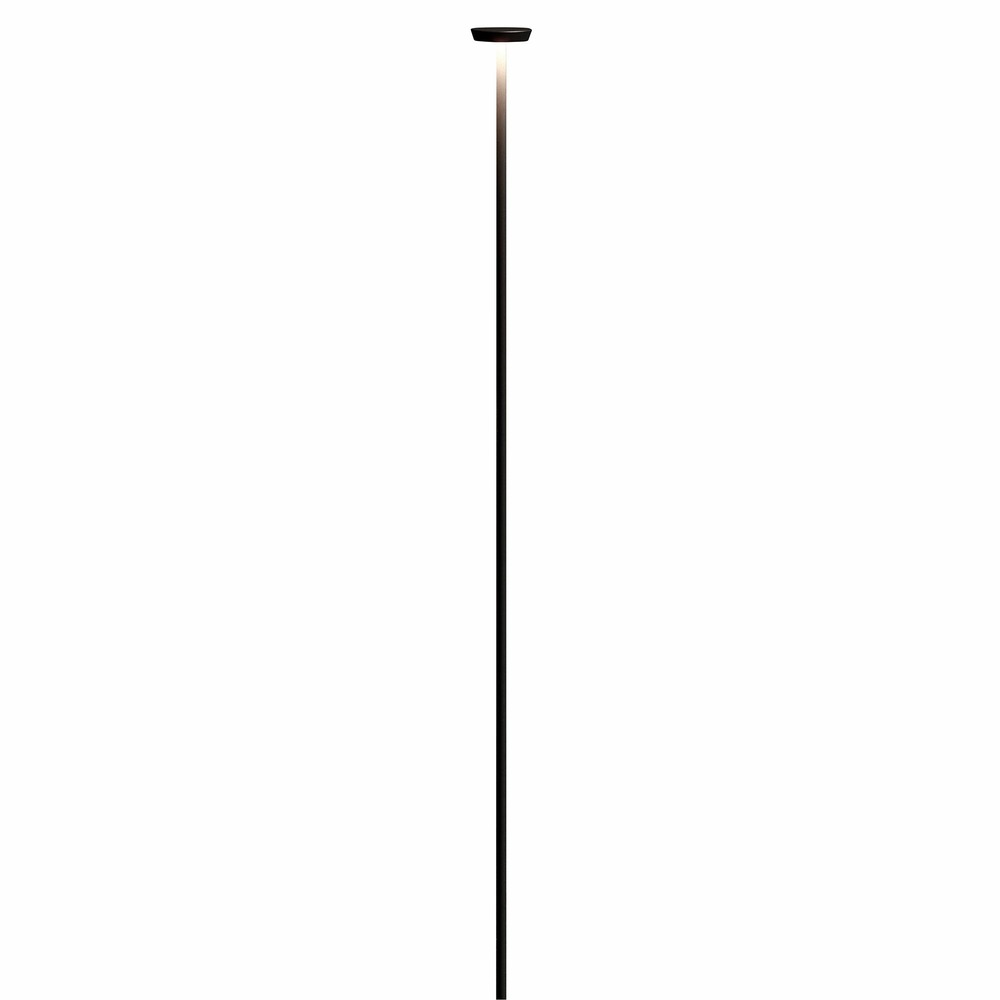Lampadaire solaire en aluminium pin maxi h220cm