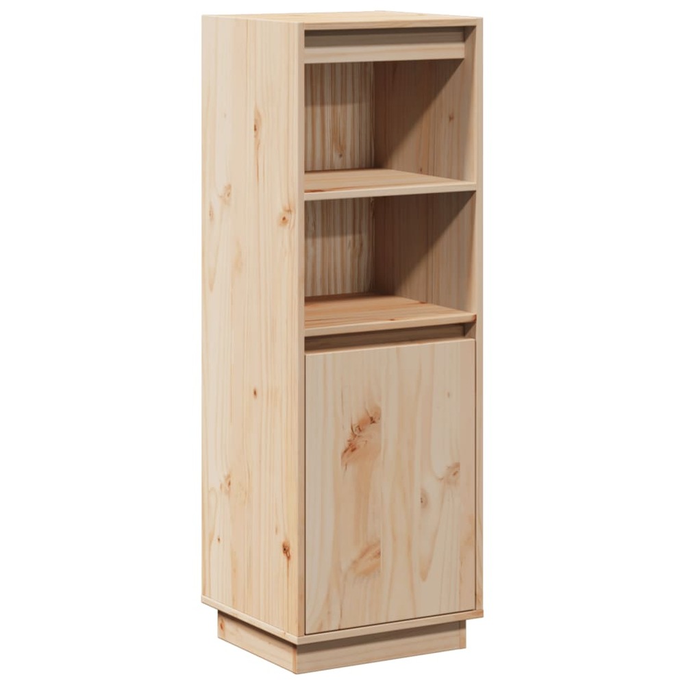 Buffet bahut commode armoire meuble de rangement organisateur cuisine salle de séjour salon haut 37 x 34 x 110 cm bois massif