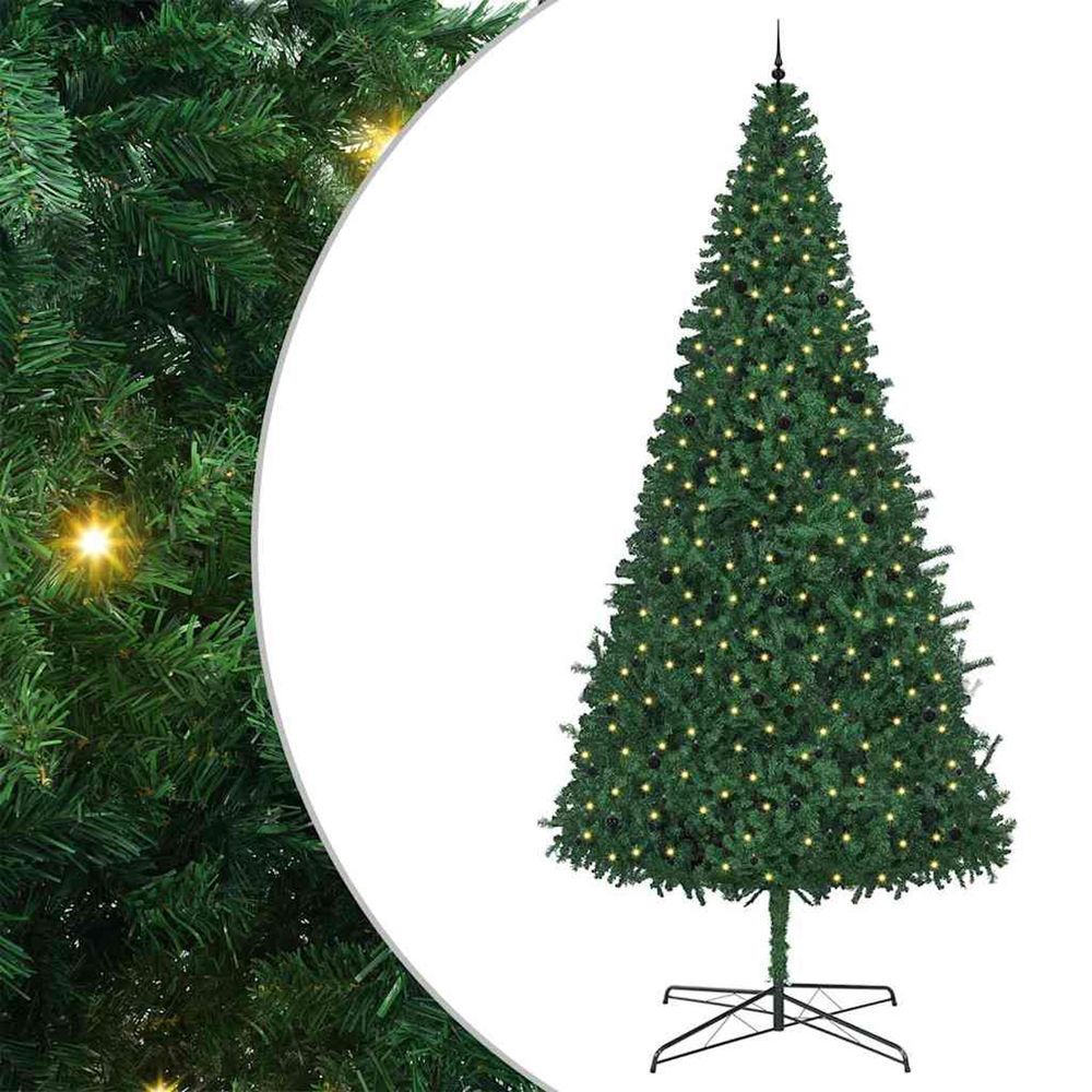 Sapin de noël vert 400 cm pvc