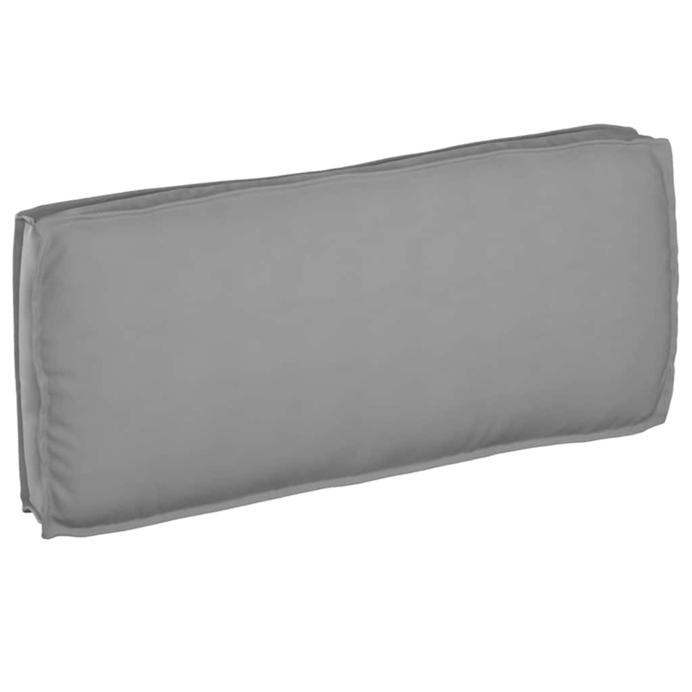Coussin gris 120 x 50 x 12 cm tissu oxford