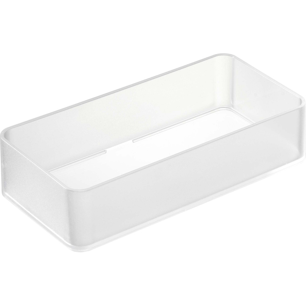 Set de 2 boîtes de rangement empilables tower 16 x 8 x 3,7 cm