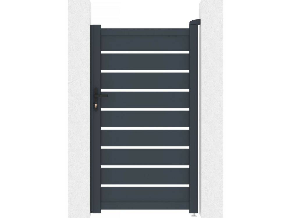 Portillon en aluminium 