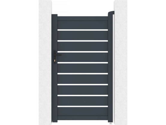 Portillon en aluminium