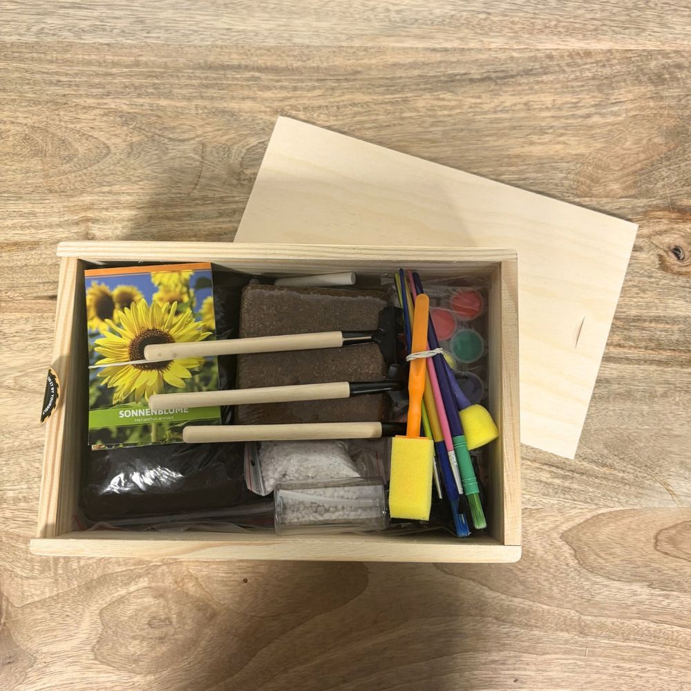 Mon premier kit de jardinage – fleurs à faire pousser