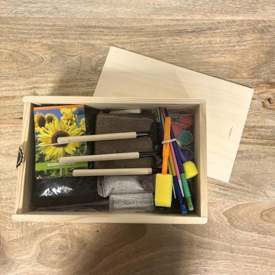 Mon premier kit de jardinage – fleurs à faire pousser