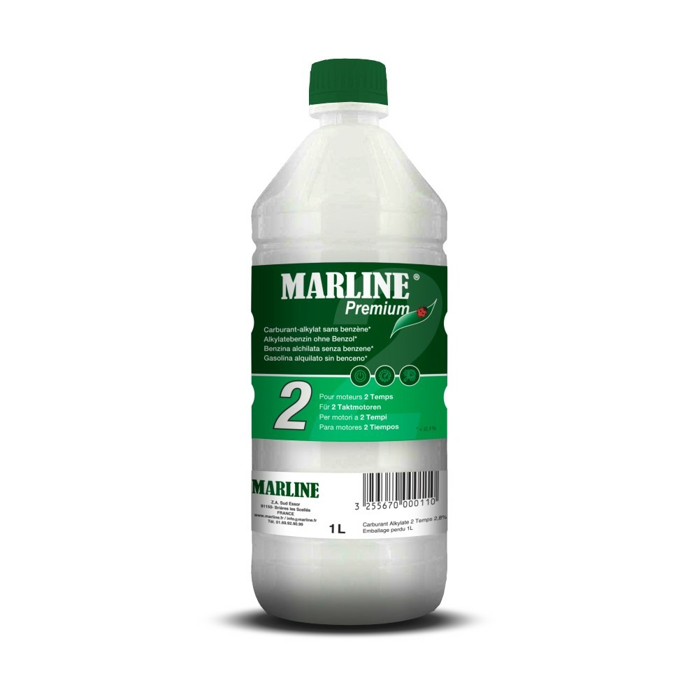 Carburant marline premium 1 l 2 temps - alkylate et huile