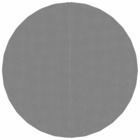 Bâche de piscine gris clair ø244 cm géotextile polyester