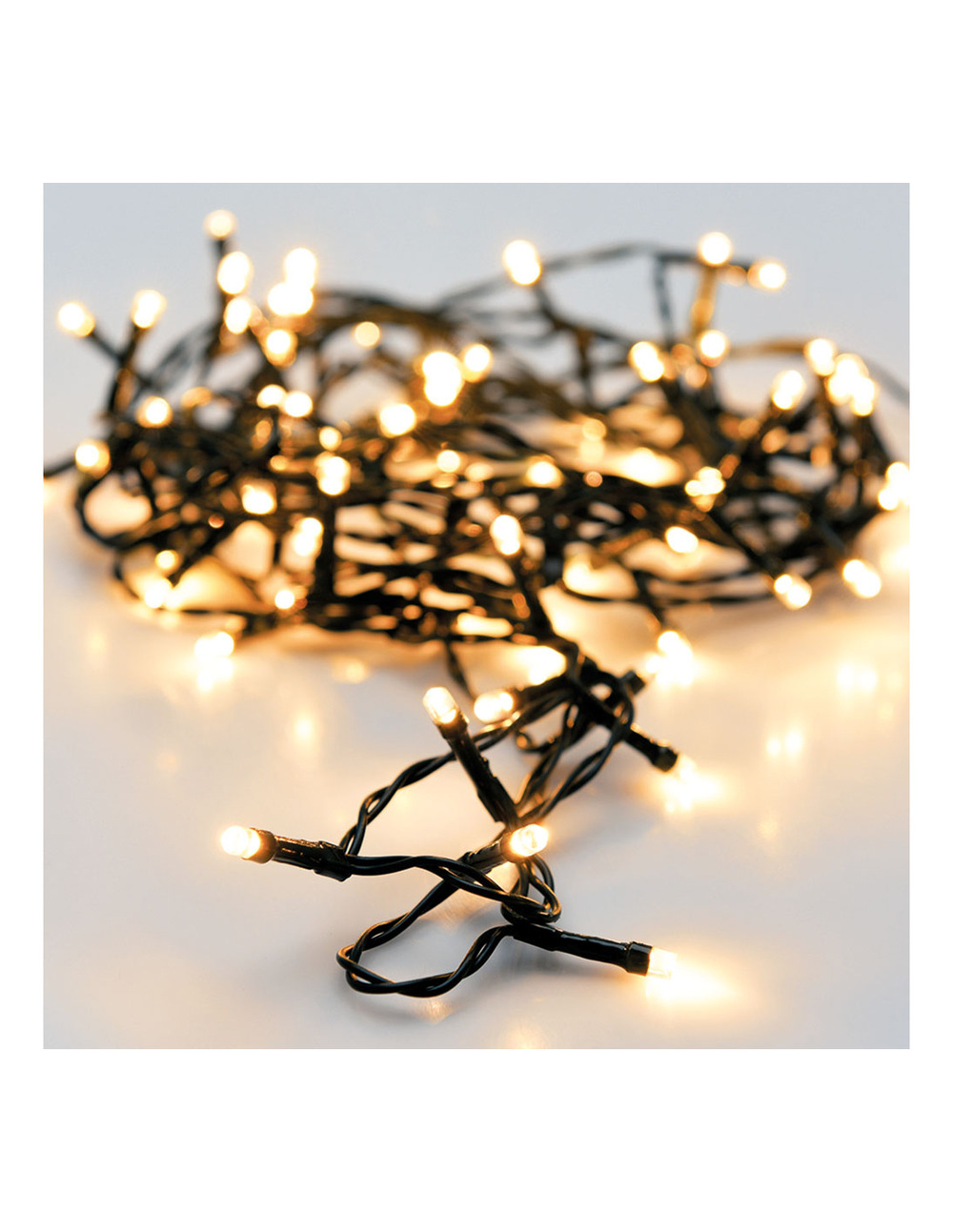 Guirlande 480 leds blanc chaud exterieur ip44 39m