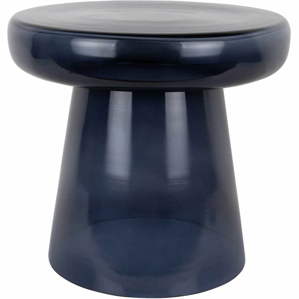 Table d'appoint en verre coloré simpleza gris