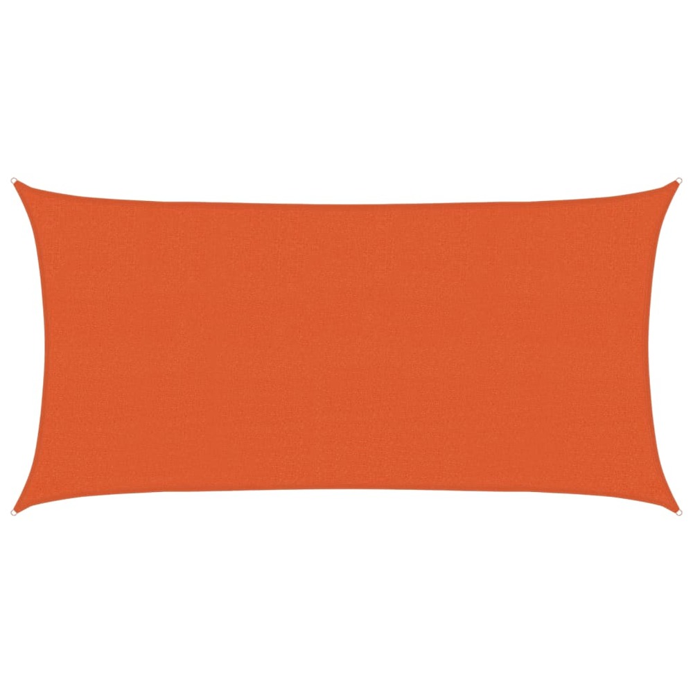 Voile d'ombrage 160 g/m² orange 2,5x4,5 m pehd