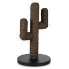 Cactus à gratter pour chat bois 35x60 cm noir