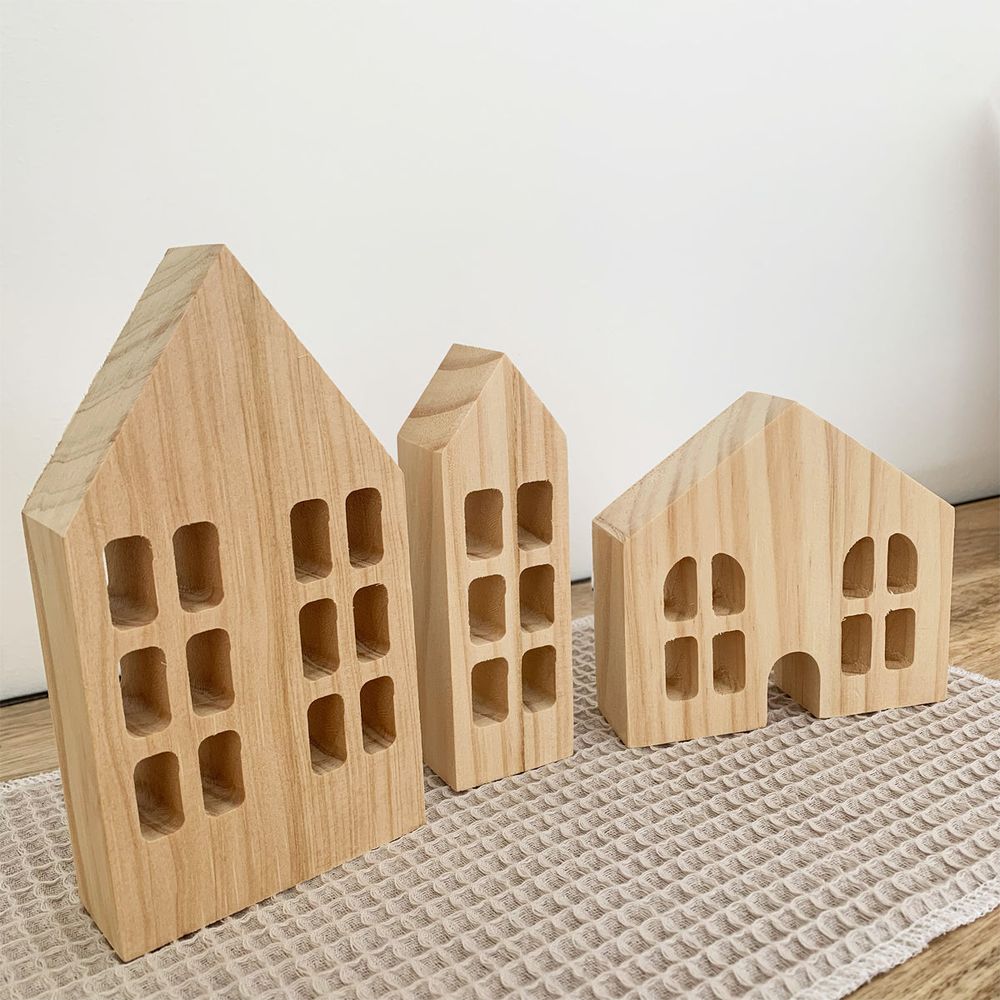 Pack village de noël en bois