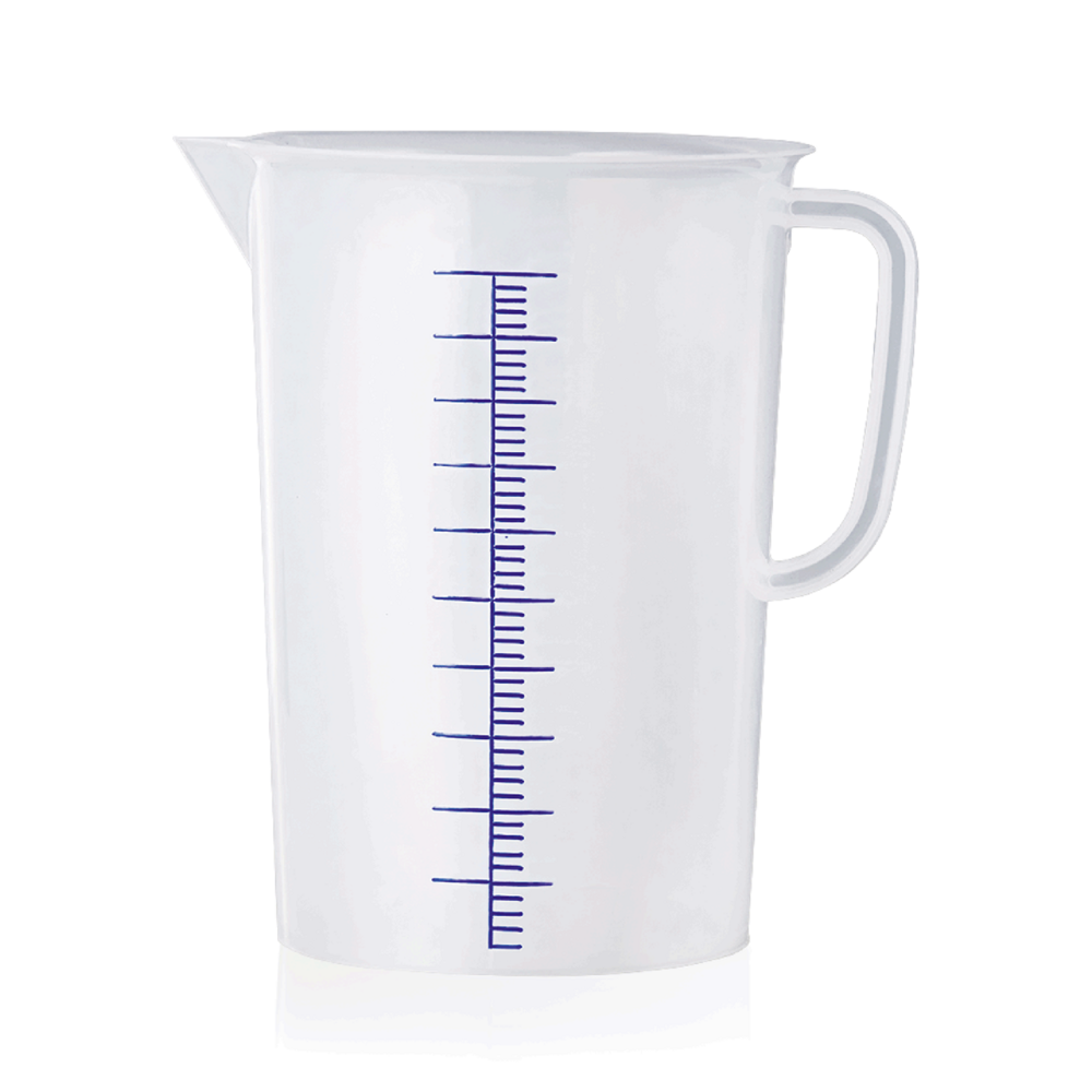 Tasse a mesurer en polypropylène 5 l h 270 mm ø 196 mm - was germany