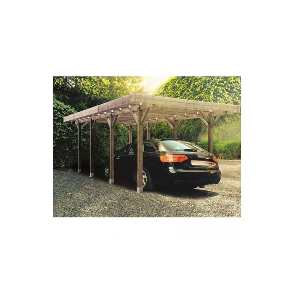 Carport superia base 3x5m hauteur 2,5m