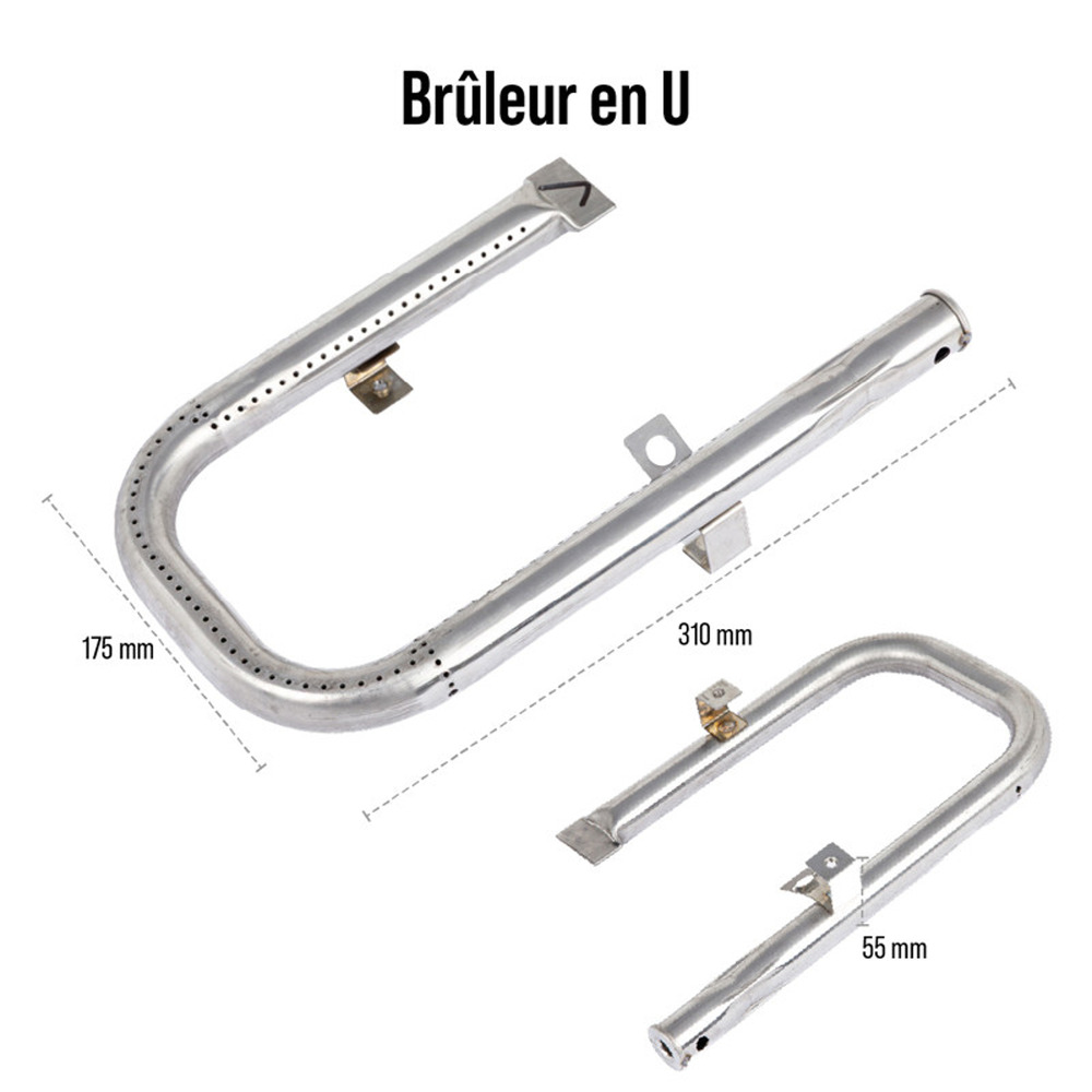Brûleurs en u