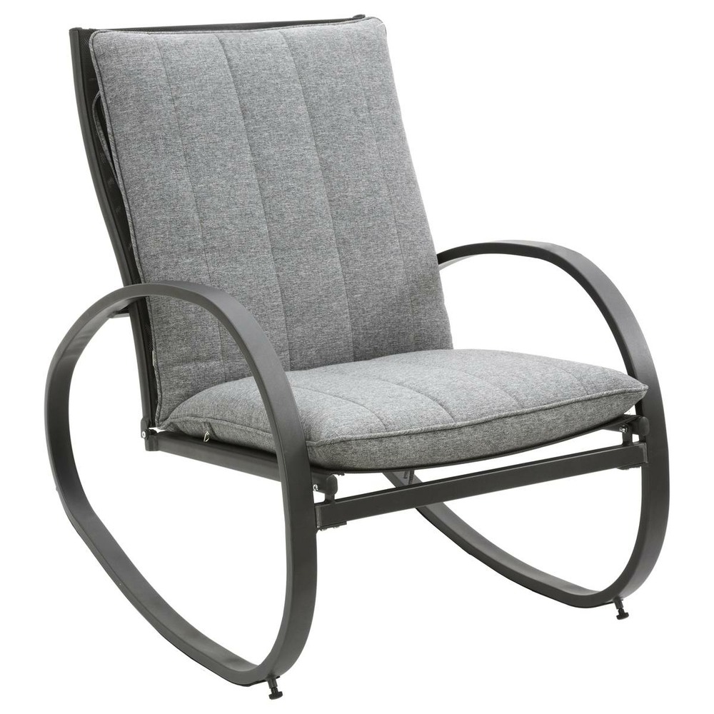 Fauteuil à bascule nevada graphite