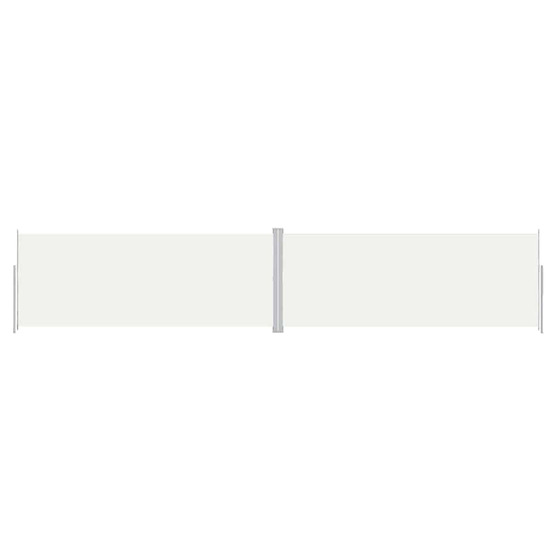 Auvent latéral rétractable crème 200x1000 cm