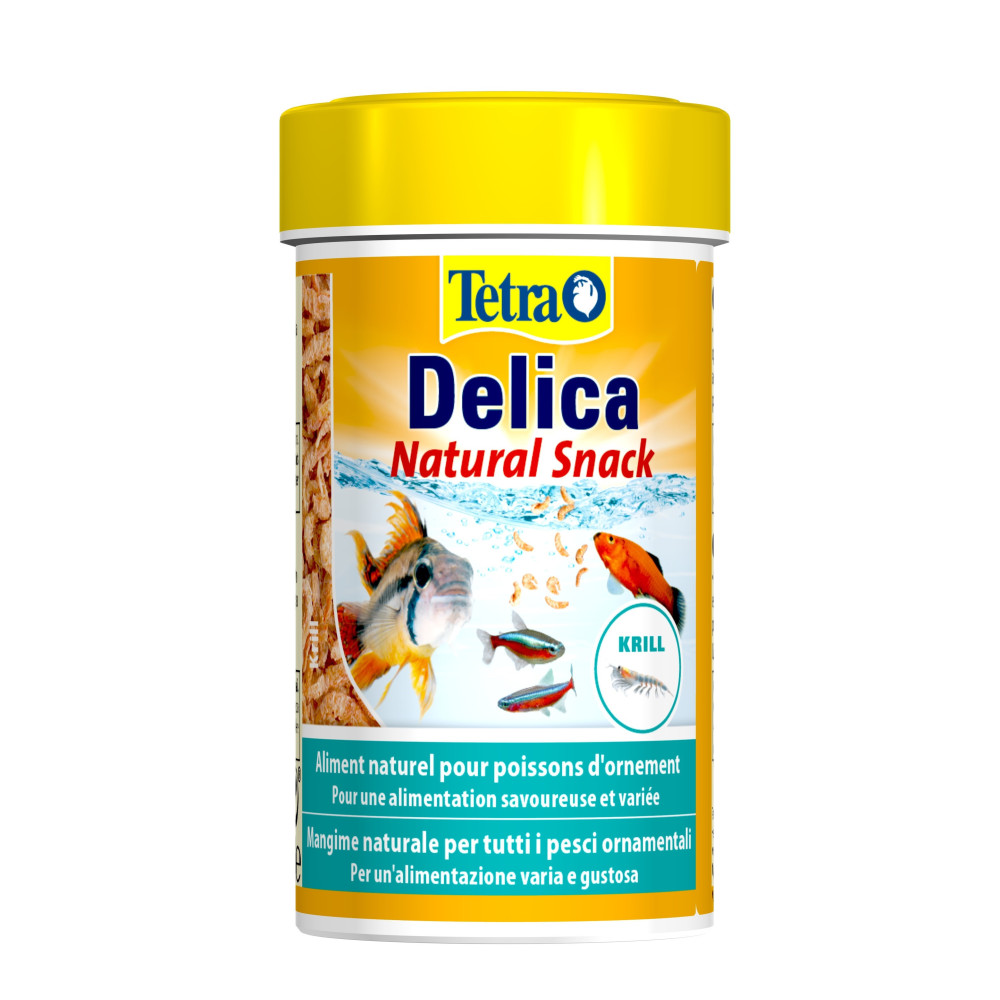 Delica krill 14g - 100 ml nourriture pour poissons d'ornement