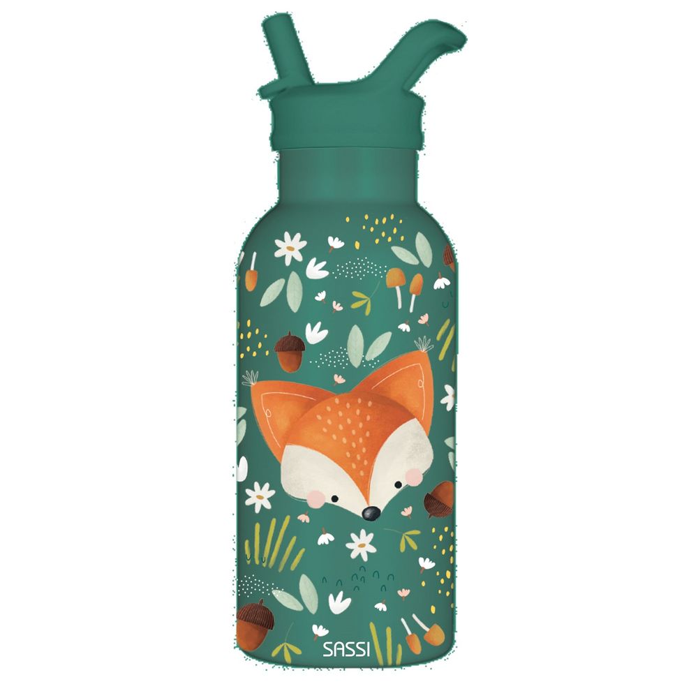 Bouteille isotherme crunchy le renard 350 ml