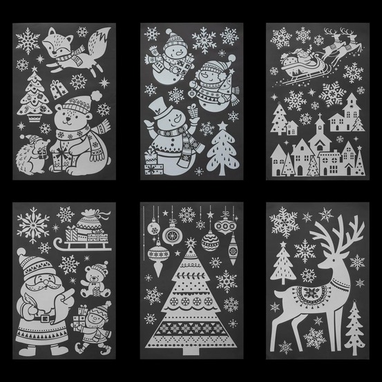 Stickers paillettes strass 50 x 32 cm