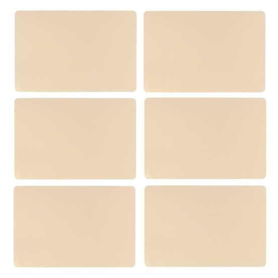 Lot de 6 sets de table rectangulaire tenor