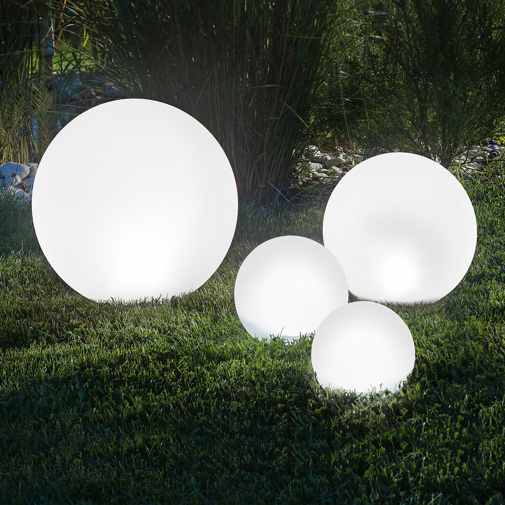 Esotec solarkugel pour le jardin multicolor set de 4 boules lumineuses outdoor 102615