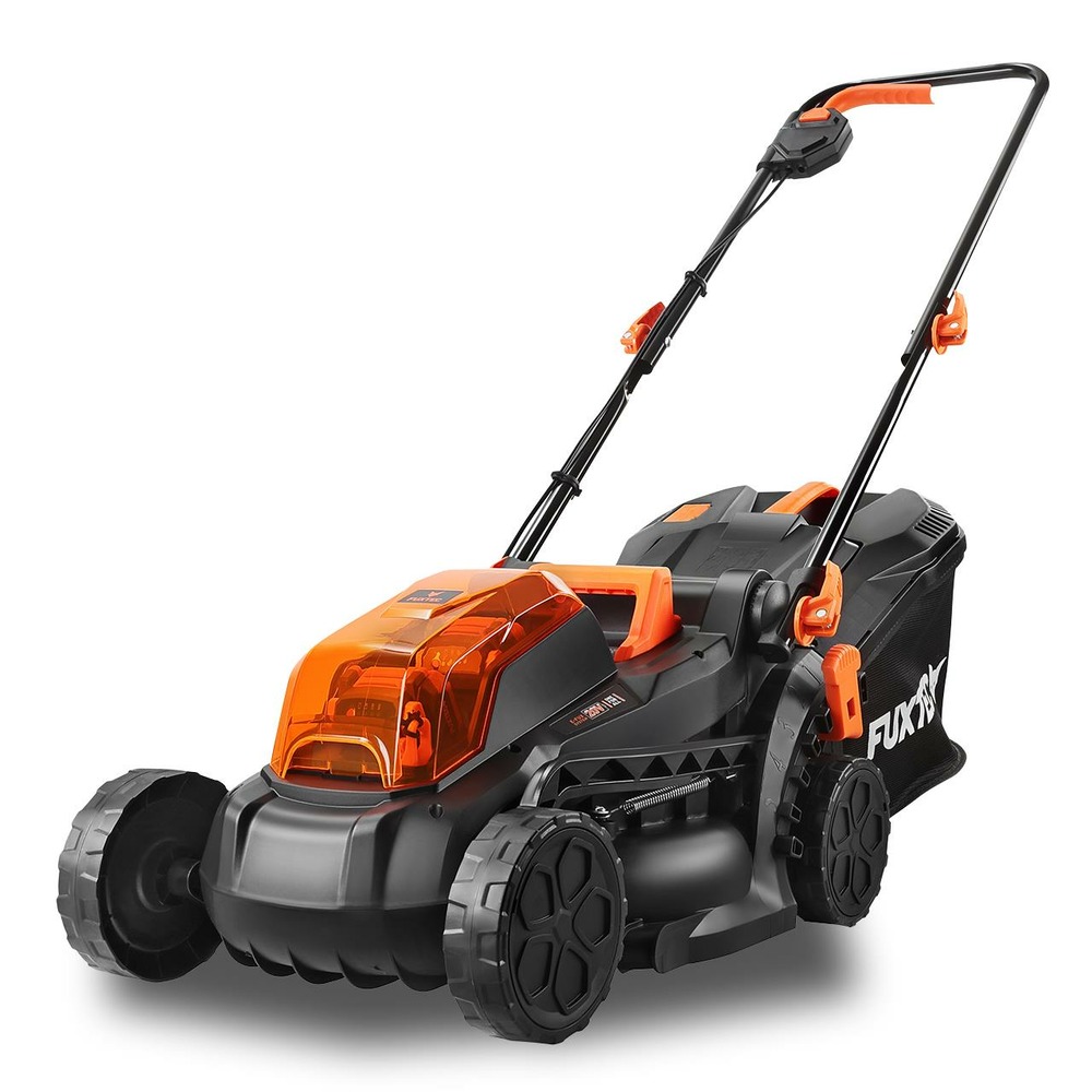 Tondeuse gazon batterie 40v (2x20) fx-e1rm20 - largeur 33cm sans batterie ni double chargeur