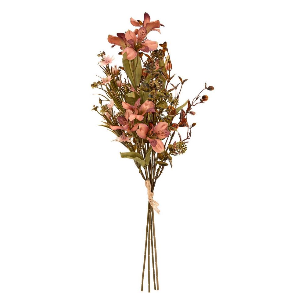 Bouquet mona h.53,5cm rose