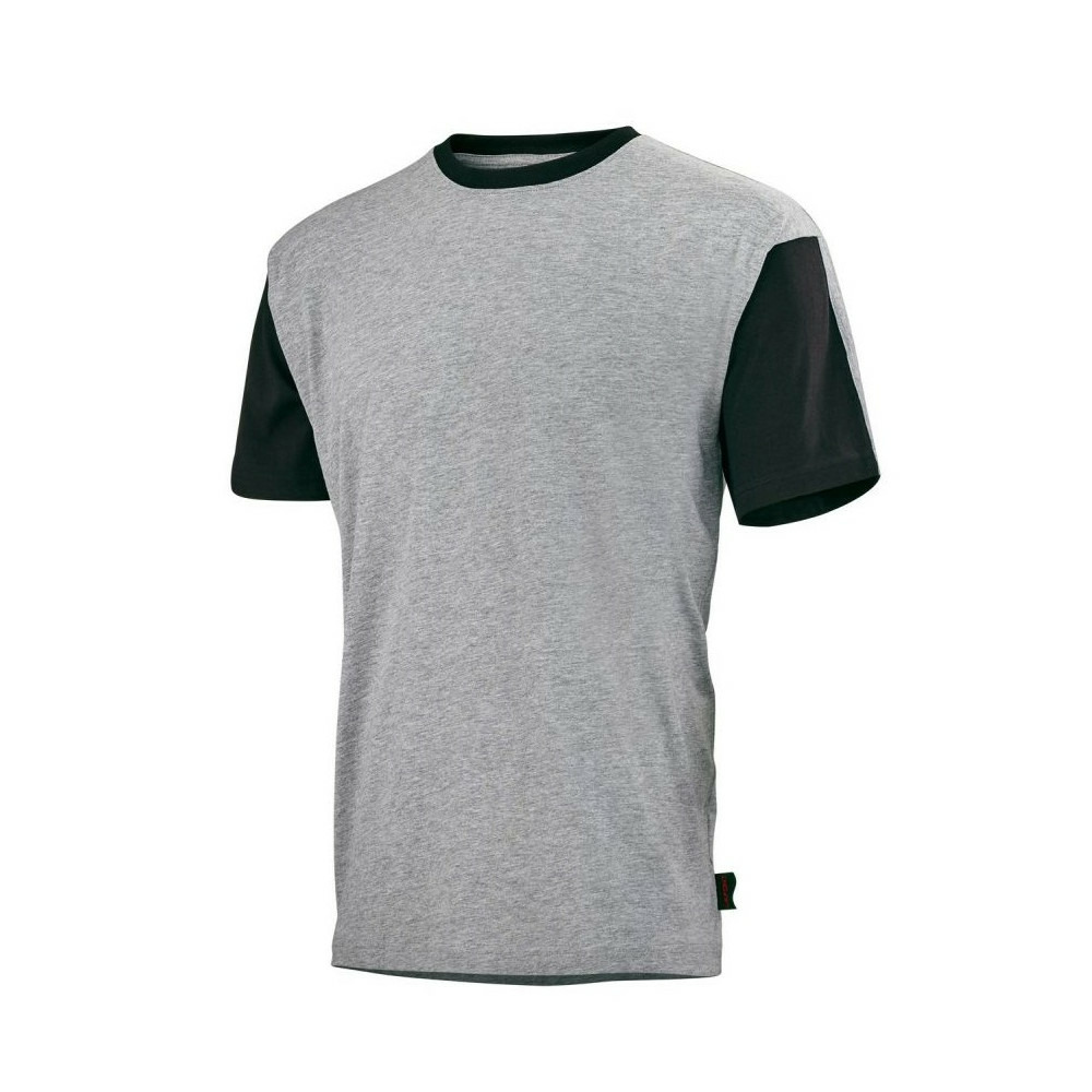 Tee shirt work attitude gris noir ts lafont la c190att 233 s