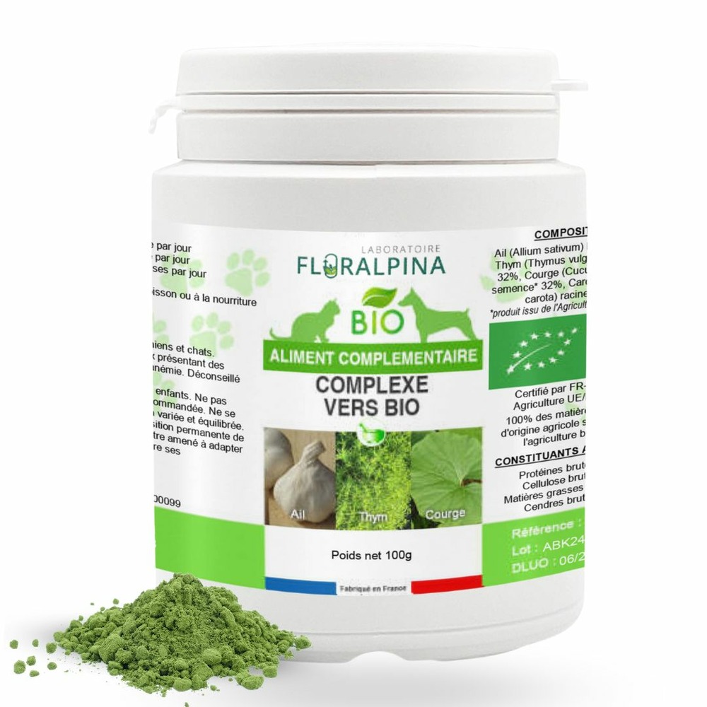 Complexe vers bio 100g