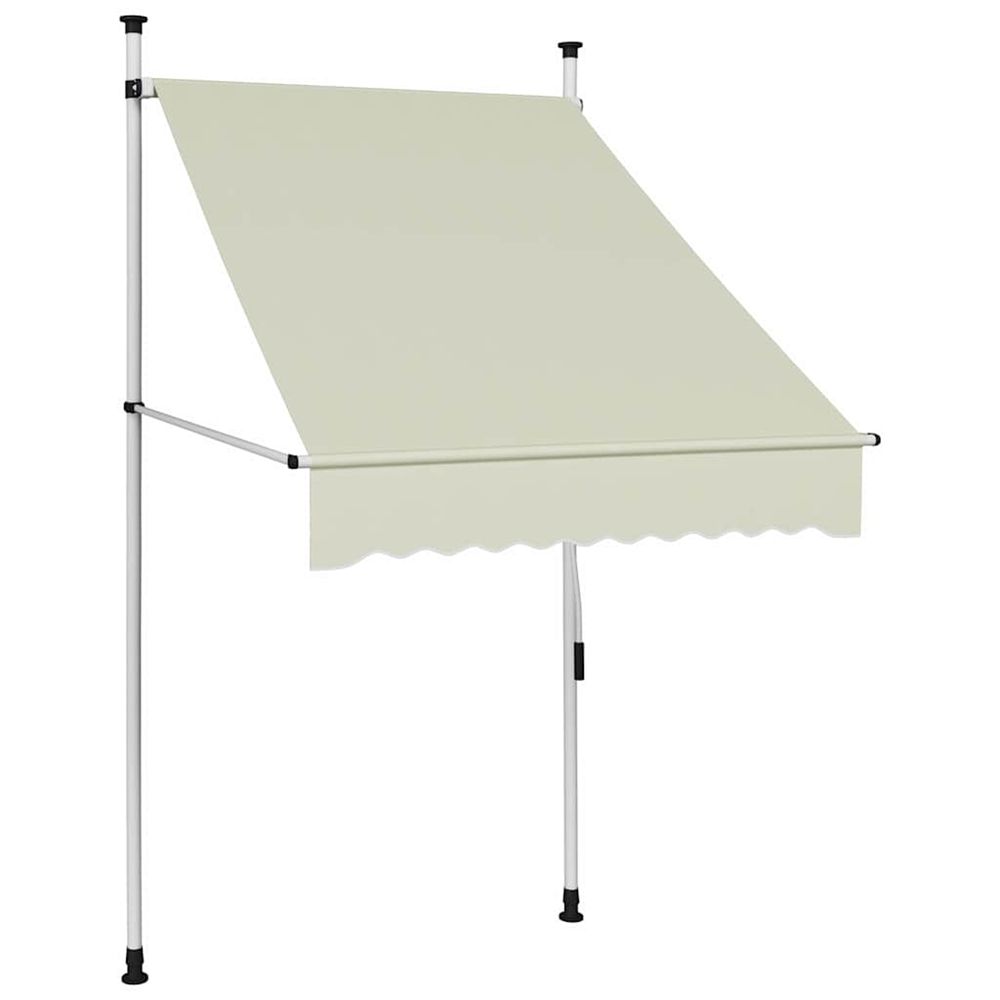 Store manuel rÃ©tractable 100 cm CrÃšme