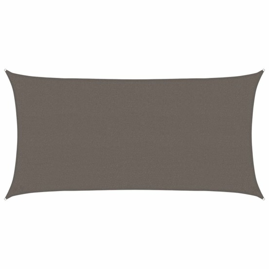 Voile d'ombrage 160 g/m² anthracite 2,5x4,5 m pehd
