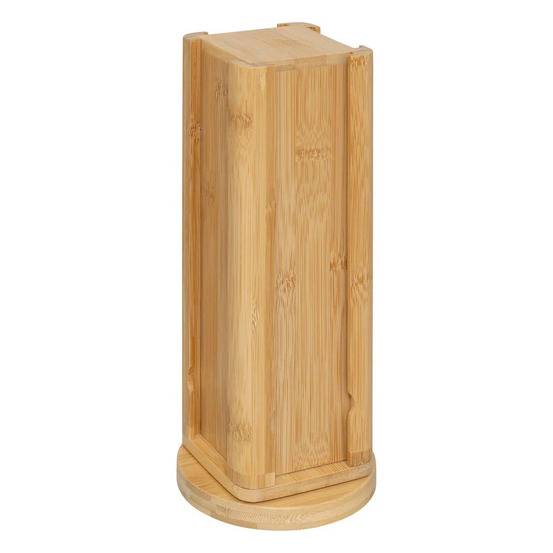 Porte-capsules rotatif en bambou