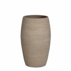 Mica decorations vase morgan - 30x30x50 cm - terre cuite - taupe