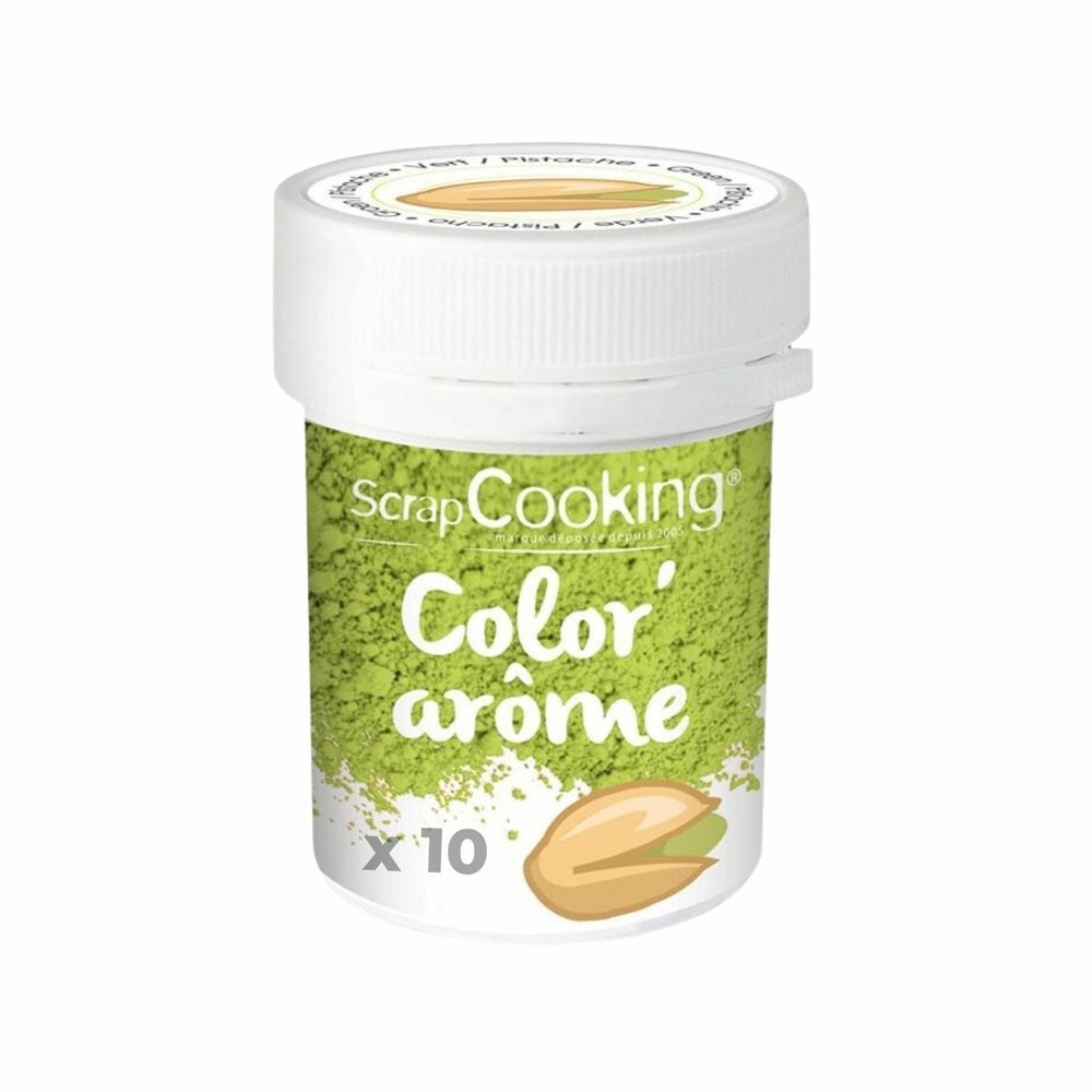 Colorant alimentaire vert arôme pistache 100 g