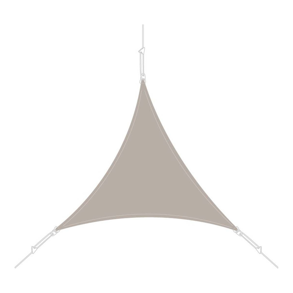 Voile d'ombrage triangle 3 x 3 x 3m