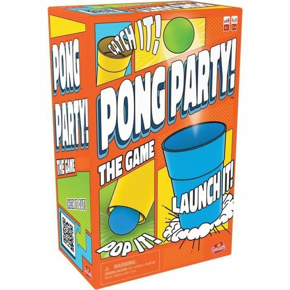 Jeu d'ambiance - pong party - balles de ping pong rebondissantes - pour adultes et enfants