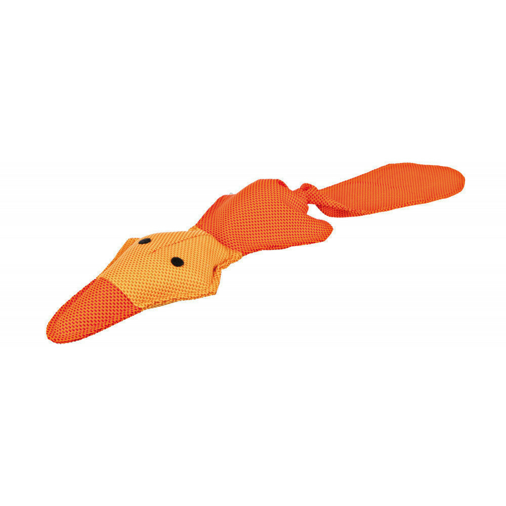 Canard jouet pour chiens en polyester, 50 cm.