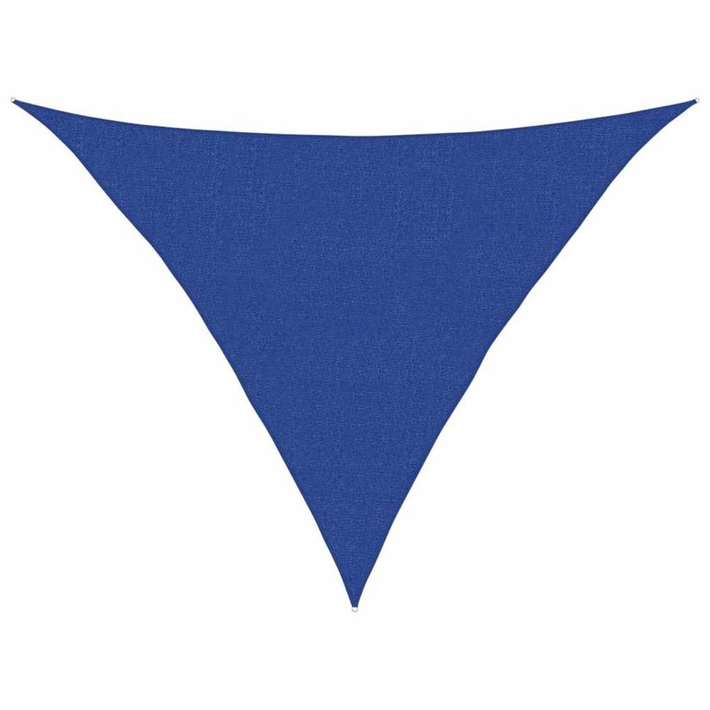 Voile d'ombrage 160 g/m² bleu 2,5x2,5x3,5 m pehd