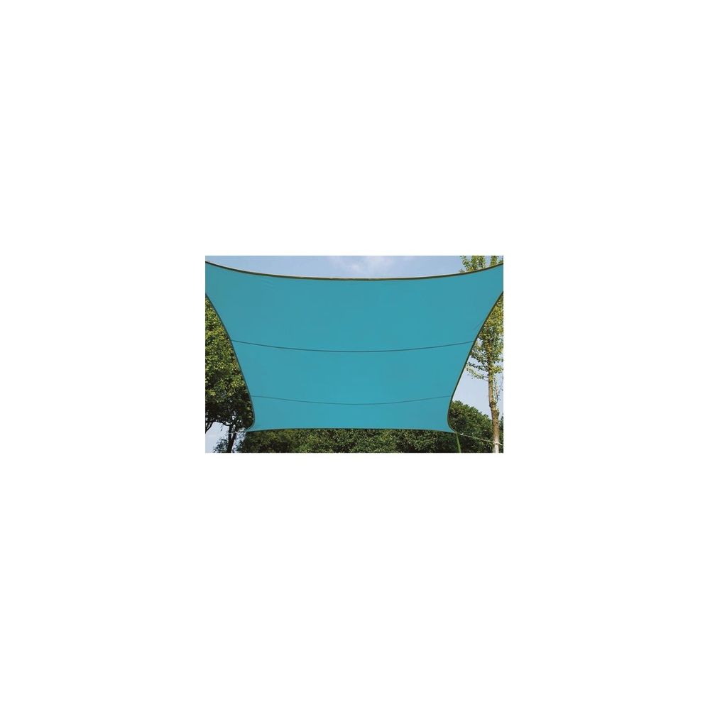 Voile solaire - carr, - 3 6 x 3 6 m - couleur : bleu ciel