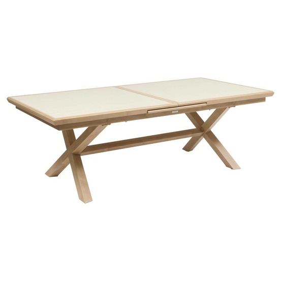 Table de jardin 10 places axiome extensible argile