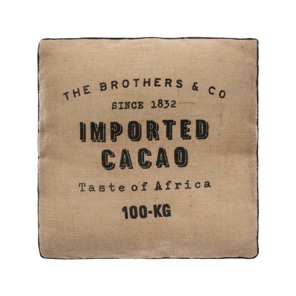 Coussin de sol en jute 