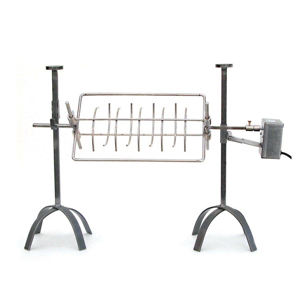 Tournebroche à l'anglaise l80 cm