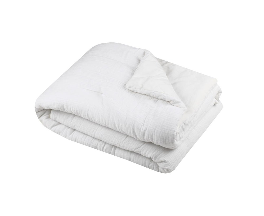 Plaid ou edredon en gaze de coton pop color